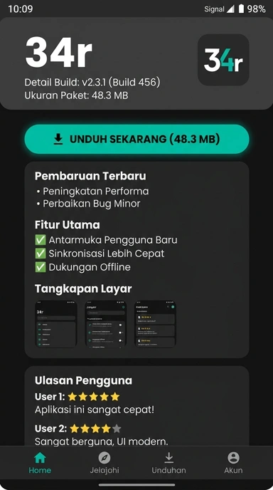 Panduan Unduh dan Instal APK 34r untuk Android