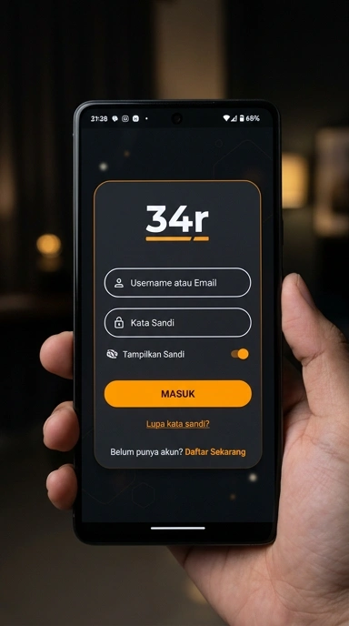 Masuk ke Akun 34r Anda dengan Mudah