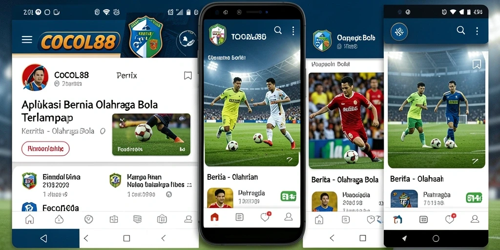Tampilan antarmuka COCOL88 yang informatif dan menarik.