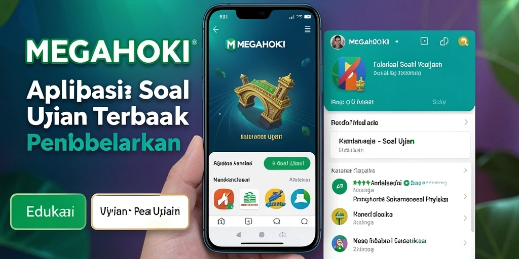 Tampilan antarmuka MEGAHOKI yang menarik dan interaktif.